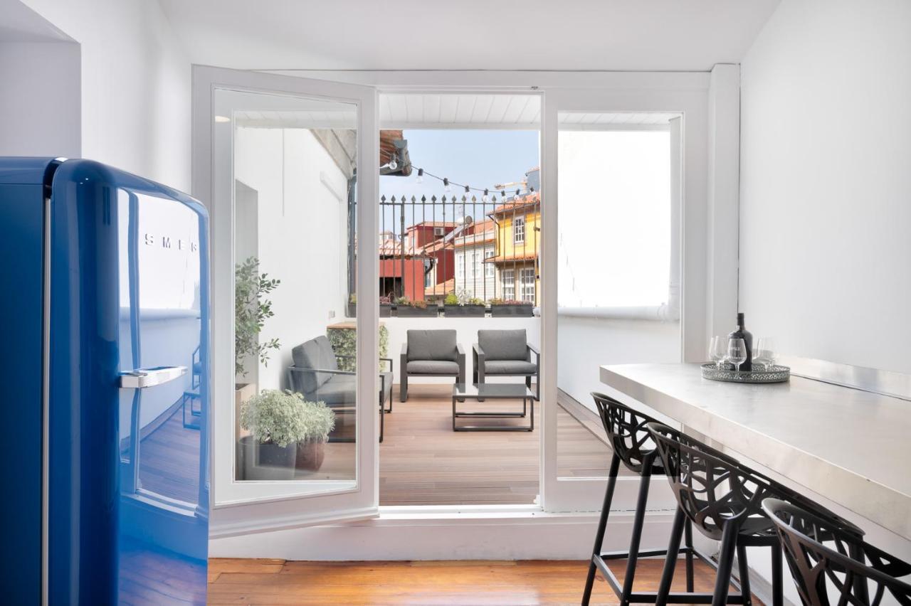 Historical Penthouse At Cardosas Block Apartment Porto Ngoại thất bức ảnh