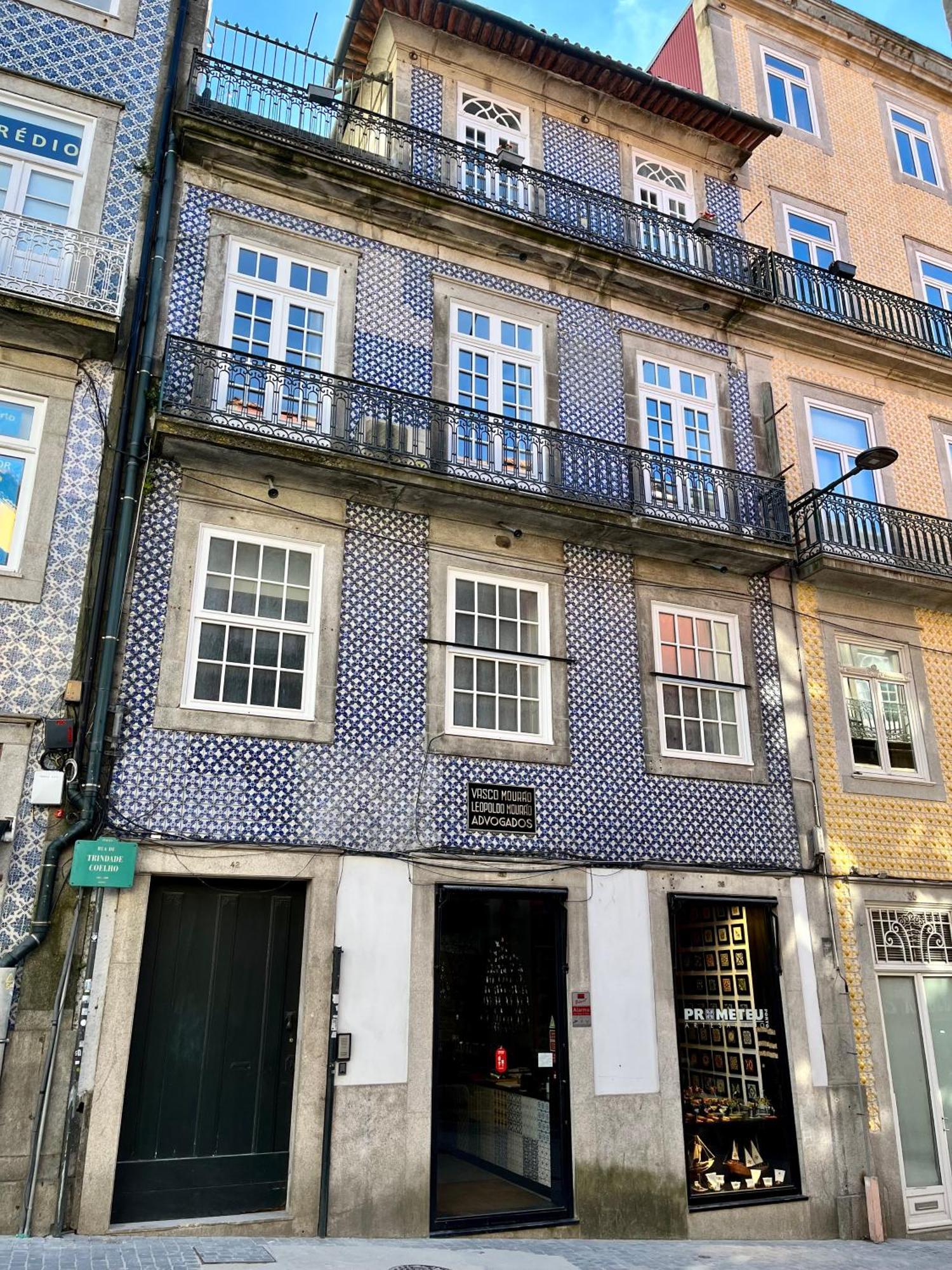 Historical Penthouse At Cardosas Block Apartment Porto Ngoại thất bức ảnh